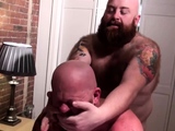 BEARFILMS Hairy Gruff Hunter Bangs With Bear After Blowjob