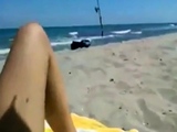 Pipe sur la plage