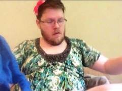 fat fat faggot crossdresser