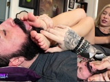 Amateur blondes pussy toyed ass licked and fingered